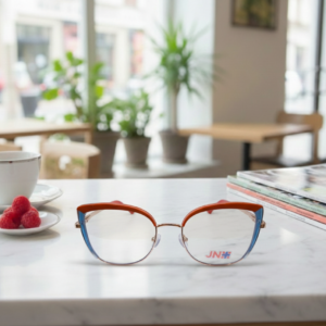 GAFAS MUJER METÁLICA DORADO AZUL  96021