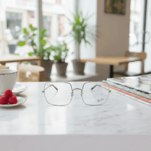 GAFAS RAYBAN MUJER METÁLICA DORADA  RB 1971-V SQUARE